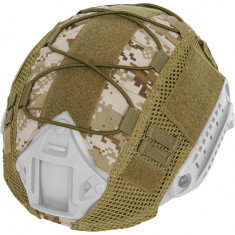 Husa Casca FAST Mesh Tan Digital Ultimate Tactical