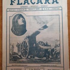 flacara 21 ianuarie 1915-7 luni din primul razboi mondial,pictorul g. petrascu