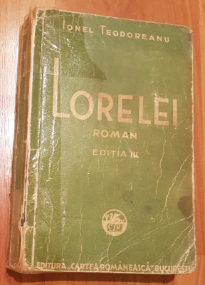 Lorelei de Ionel Teodoreanu, Editia III, 1936 foto