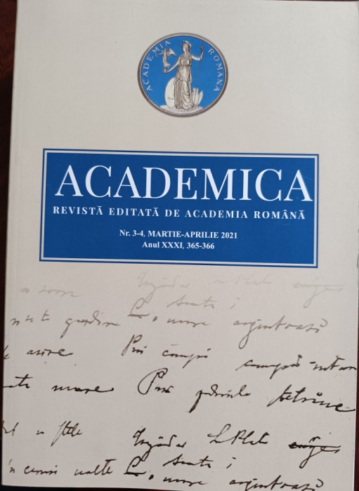 Revista ACADEMICA nr. 3-4 martie-aprilie 2021