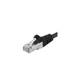 Patchcord SFTP RJ45-RJ45 Cat.6A, 2m, negru, &quot;SFTP-6A-2-BK&quot; (timbru verde 0.08 lei) (timbru verde 0.08 lei), Premiumcord