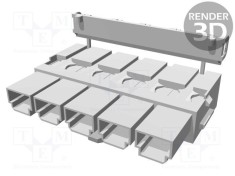 Conector MOLEX Mini-Fit Sr 10mm PIN 5 mufă mamă cablu-cablu/PCB