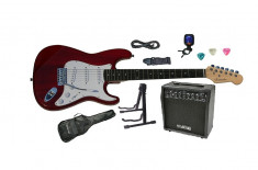 Set chitara electrica Santander ST-500 VISINIU Hy-X-AMP Soundmaster45 foto