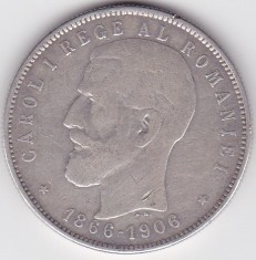 ROMANIA 5 LEI 1906