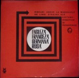 Disc vinil, LP. DISC PENTRU MANUALUL DE FRANCEZA CLASA A VI-A-MARCEL SARAS, MARIA BRAESCU-279489