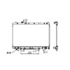 Radiator racire Toyota Picnic, 08.1996-04.1998, Motorizare 2.0 94kw Benzina, tip climatizare Cu/fara AC, cutie automata, tip Denso; diametru intrare/