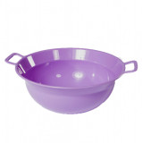 Lighean Rotund cu Manere STERK, Capacitate 4 L, Dimensiune 27x13 cm, Material Plastic, Culoare Violet, Lighean cu Manere, Lighean Rotund, Lighean Plas