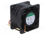 Ventilator axial SUNON 12V DC 60x60x38mm bilă 73dBA