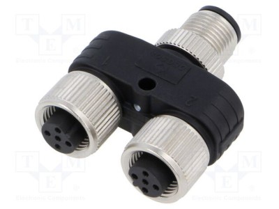 Adapter M12 DEGSON FY-M12B-05M-M12B-05F-T-0100 foto