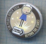 AX 682 INSIGNA - MESAJ - ,,TIM PEAKS DINER 2014 -BEYOND THE STARS ! &quot;-FESTIVAL