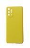 Husa telefon compatibila cu Samsung Galaxy S20 Plus, Galben, Cu interior de catifea, 258HT, Silicon, Carcasa