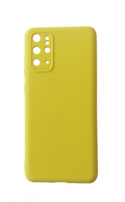 Husa telefon compatibila cu Samsung Galaxy S20 Plus, Galben, Cu interior de catifea, 258HT foto