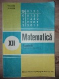 Matematica:Algebra Manual pentru clasa a 12-a - Ion D. Ion, A. Ghioca