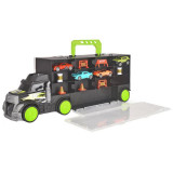 Camion Dickie Toys Carry and Store Transporter cu 4 masinute si accesorii, Jada Toys