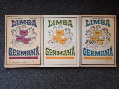 LIMBA GERMANA Manual pentru clasa a II-a, a III-a, a IV-a - Klaster Ungureanu, Ghinescu (3 vol) foto