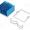 Radiator extrudat, aluminiu, 29mm x 29mm, albastra, Advanced Thermal Solutions - ATS-X53290P-C1-R0