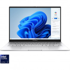 Laptop ASUS Zenbook 14 OLED UX3405MA cu procesor Intel® Core™ Ultra 9 185H pana la 5.1 GHz, 14&#039;&#039;, 3K, OLED, 120Hz, 32GB LPDDR5X, 1TB SSD, In