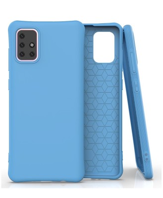 Husa Anti Shock Matt TPU Samsung Galaxy S10 Lite, G770 Albastra foto