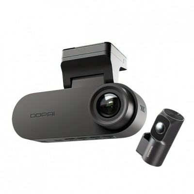 Camera Auto Fata Spate DDPAI N2 Dual, 2K, Wi-Fi, Afisaj 1.9inch foto