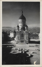 Carte postala Cluj catedrala mitropolitana interbelica foto