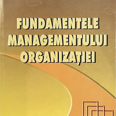 FUNDAMENTELE MANAGEMENTULUI ORGANIZATIEI de ION VERBONCU, 2001