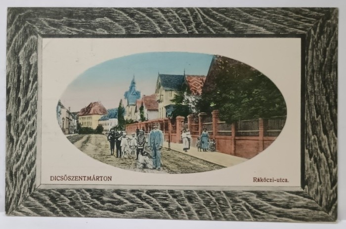 TARNAVENI , STRADA RAKOCZI , CARTE POSTALA , 1910