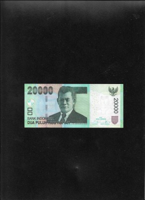 Indonezia 20000 20.000 rupiah rupii 2014 seria953179 unc foto