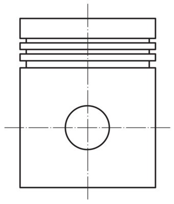 MAHLE 012 12 02 Piston foto