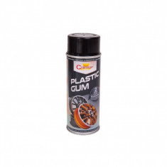 Spray vopsea cauciucata NEGRU Plastic Gum Champion Cod:RAL 9005