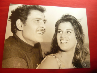 Fotografie din Film -Intalnire la Ski - Antonella Lualdi si D.Modugno ,23,5x18cm foto