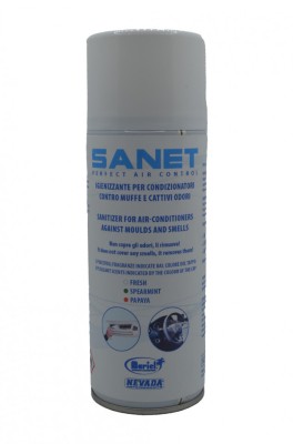 Spray dezinfectant si curatare aparate aer conditionat Sanet 150 ml cu aroma foto