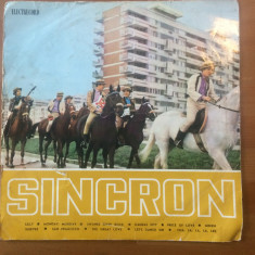 Sincron cornel fugaru disc vinyl mijlociu 10" electrecord EDD 1191 muzica rock G