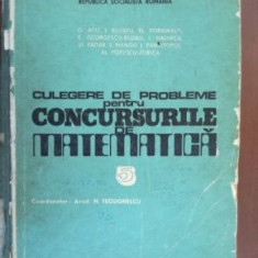 Culegere de probleme pentru concursurile de matematica- N. Teodorescu