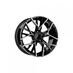 Set jante auto Kormetal R19 5x120 Bmw 2 latimi 8.5J ET33 9.5J ET37 Negru+Diamond Cut