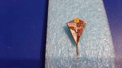 insigna Feroviar Timisoara foto