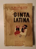 P. Mihăescu (Sărmanul Klopstock) (dedicație / autograf) - Ginta latină (nuvele)