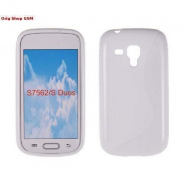 HUSA SILICON S-LINE SAM GALAXY TREND S7560 TRANSPARENT foto