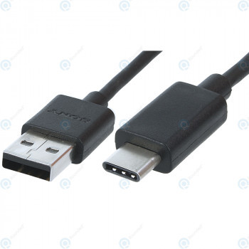 Cablu de date USB Sony tip C UCB-20 1 metru negru 100749111 1302-1935 foto