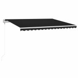 Cumpara ieftin Copertina electrica cu LED si senzor 4 x 3 m Antracit