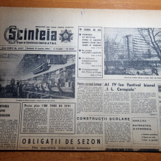 scanteia 13 martie 1965-termocentrala ludus-iernut,moartea lui george calinescu