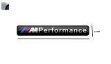 Emblema M performance NEGRU