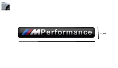 Emblema M performance NEGRU foto
