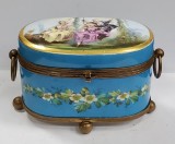 Caseta din portelan tip Sevres, Napoleon.3, Secol XIX