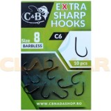 Carlige C&amp;B C6 Extra Sharp, Nr.16, 10buc/pac