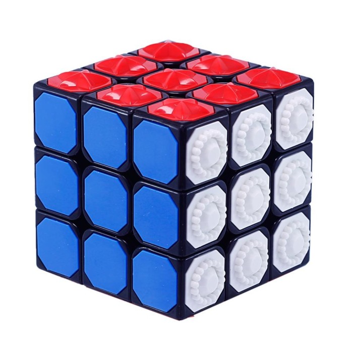 Cub tip Rubik YJ Blind Cube (Cub tactil), jucarie educativa