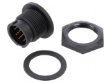 Conector circular soclu B tată PIN 12 2A IP67