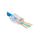 Mufa RJ-45 Cat.5e EZ Pass-Through, 100 buc. RJ45-CAT5-EZ, Asytech