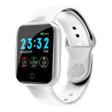 Cumpara ieftin Ceas Smartwatch Techstar&reg; I5, 1.3 inch OLED, Bluetooth 4.0 + EDR, Monitorizare Tensiune, Puls, Oxigenare Sange, Alerte Hidratare, Alb