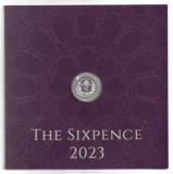 Marea Britanie - 2023 Royal Mint - Silver Sixpence for Luck - Brilliant Uncirculated Coin