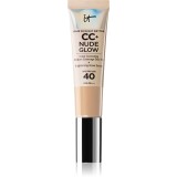 IT Cosmetics Your Skin But Better CC + Nude Glow crema CC pentru o piele mai luminoasa SPF 40 Light Medium 32 ml
